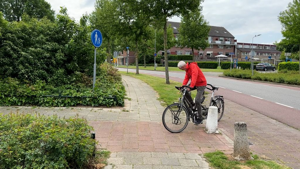 Geen enkele fietspaal in Westervoort deugt