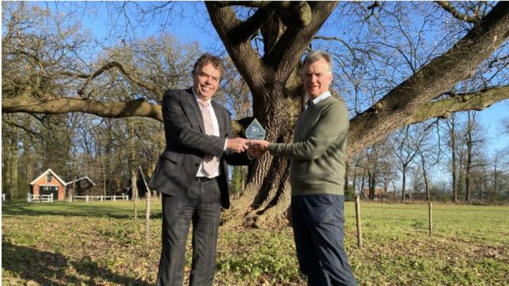 Hendrik van Prooije wint de duurzaamheidsprijs 2022